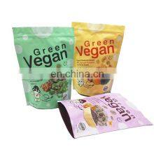 Wholesales Aluminum Foil Material Bags Food With Zipper Seeds Packaging Stand up Pouch thumbnail-4