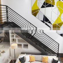Modern Stair Balustrades & Handrails Duplex Luxury Guardrail Nordic Villa Fence Corridor Railing System thumbnail-3