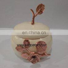 Orchid Design Decorative Bowl