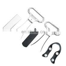 Stainless Steel Bottle Unique Box Set Gift Kit Black Wall Mounted Wedding Favors Personalized Red Wine Opener Corkscrews thumbnail-5