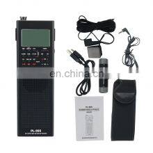 Black PL-365 Full Band Radio Single Sideband Digital Demodulation DSP Radio Receiver thumbnail-1
