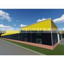 bv Certificated Chinese Pre Engineering Prefabricated Light Steel Buildings Steel Structure Warehouse to Kenya