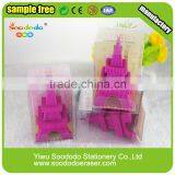 Cute 3D Eiffel Tower Eraser PVC Box Packing thumbnail-2