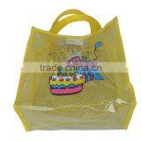 Yellow lunch bags for kids towle tote bag birthday bag for kids