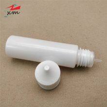 Full White Bottle 30ml 60ml Childproof Squeeze E-liquid Bottle Plastic Pet E-juice Vape Oil Dropper Bottle thumbnail-4