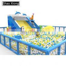 Cheap Inflatable Million Ocean Kids Ball Pool Inflatable Playground Amusement Park for Indoor Children thumbnail-5