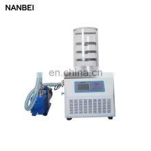 LGJ-10 Manifold Top Press Type Vacuum Freeze Dryer Laboratory Lyophilizer Machine For Food thumbnail-4