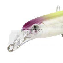 JOHNCOO Hard Body Fishing Lures 75mm 95mm Hard Stickbaits Plastic Saltwater Fishing Lures Hard Pencil Squid Jigs Lures thumbnail-2