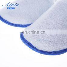Disposable Non-woven Hotel Slipper 3mm Whiten Pressed EVA Sole Slippers thumbnail-4