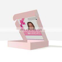 Free Samples Custom Printed Mailer Shipping Carton Folded Kraft Paper Corrugated Carton Packaging Box For Cloths Shoes thumbnail-4