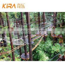 Team Building Tree Top Adventure Aerial Rope Courses