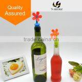 New Design Flower Shape Silicone Wine Bottle Stopper thumbnail-1