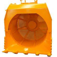 Excavator Sand Washing Drum Screen Gravel Drum Sieve Vibrating Screen Bucket thumbnail-5