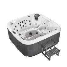 Joyspa JY8807 Acrylic Message Bathtub 4 Person Factory USA Imported Acrylic Wholesale Spa Bathtub
