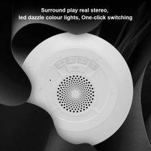 M22 Floating Led Ambient Light Mini Music Player Wireless Woofer Speaker Bluetooth Waterproof Speakers With Rgb Light thumbnail-3