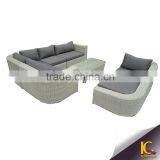 Most Popular Waterproof Rattan Outdoor Furniture Sofa Set Patio Sofa thumbnail-3