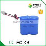 7.2V Battery Pack 9000mah Capacity ER26500 Non Rechargeable Battery