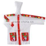 Cute Waterproof PVC Pink Raincoats For Kids thumbnail-3