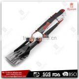 Wooden Handle Stainless Steel Non-stick Barbecue Tools Set thumbnail-2