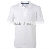 Custom Short Sleeve Plain Dyed Cotton Polo Shirts for Men