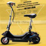 Hot Selling 24V 250W FOLDABLE ADULT MINI ELECTRIC SCOOTER WITH PNEUMATIC TIRES