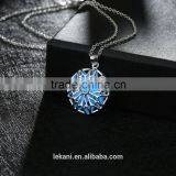 Amber Necklace With Moon Stone Glow in the Dark Necklace thumbnail-6