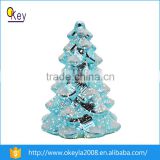 2015newest 26cm artificial glass christmas tree Electroplating dot holiday tree
