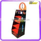 New Invention 2016 China Design Floor Pop Customize Cardboard Display Stand for Energy Beer