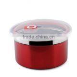 Colored Stainless Steel Vacuum Kitchen Fresh Food Storage Containers Set 2015 thumbnail-4