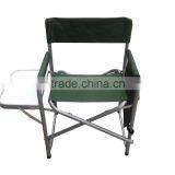 Aluminum Folding Director Chair With Side Table and Pocket thumbnail-2