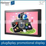 32 Inch Lcd in Store Interactive Pos Video Display Touch Screen for Advertising