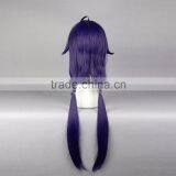 Hot Anime Submarine Taigei Straight Purple Anime Cosplay Wig Kantai Collection-Japanese Submarine Great Whale Purple Cosplay Wig thumbnail-4