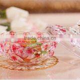 Home Decorative Crystal Glass Candy Pot thumbnail-2