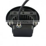 LED 10W IP65 Integrated Round Warm White Black Outdoor Led Flood Light thumbnail-6