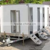 Power Trailer Tractor, Portable Toilet, Movable Trailer Toilet thumbnail-1
