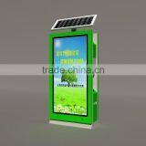 OEM Solar Power Advertising Lightbox+Insect Killer+Ash Bin+LED Display Screen,Solar Billboard Box thumbnail-4