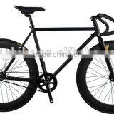 700C Hi-ten Steel All Black Fixed Gear Bicycle Bike KB-700C-M16049 thumbnail-2