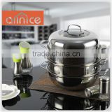 Allnice-Best quality Stainless Steel Three Layer/Tier Food Steamer Pot