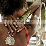 Wholesale Stickers Temporary Tattoos Fashion Flash Tattoo Makeup Factory Supply Metal Tattoos thumbnail-2