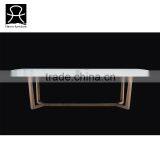 HANM Hot Sale Dinning Room Table,Modern Designs Marble Top Dining Table thumbnail-1