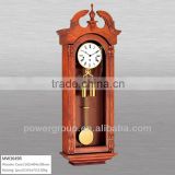 Rotating pendulum wall clocks with wooden case CE/FCC/ISO standrad High quality MW3649R