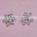 (M0298) 22mm Diameter Metal Crystal Embellishment ,arch Shape,without Loop thumbnail-1