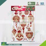 BSCI Factory Audit Christmas 3D Eco-friendly Decorative Removable Glitter Sticker Maker