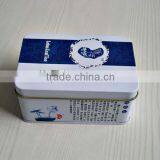 Airtight Food Grade Rectangular Tea Tin Box for Packaging
