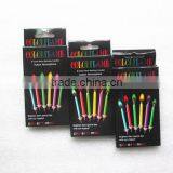 Colored Flame Candles