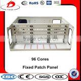 96 Cores Fixed Rack Mount Fiber Optic Patch Panel