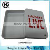 High Quality Rectangular Gift Tin Can Box (various Lids and Printing)