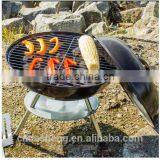 14"portable charcoal BBQ grill