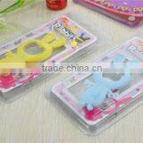 Very Cute Silicone Funny Beer Bottle Opener Keychain With Cartoon