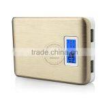 Gold Supply LED Portable Battery Charger Cell Phone Charger Power Bank With Dual Output thumbnail-4